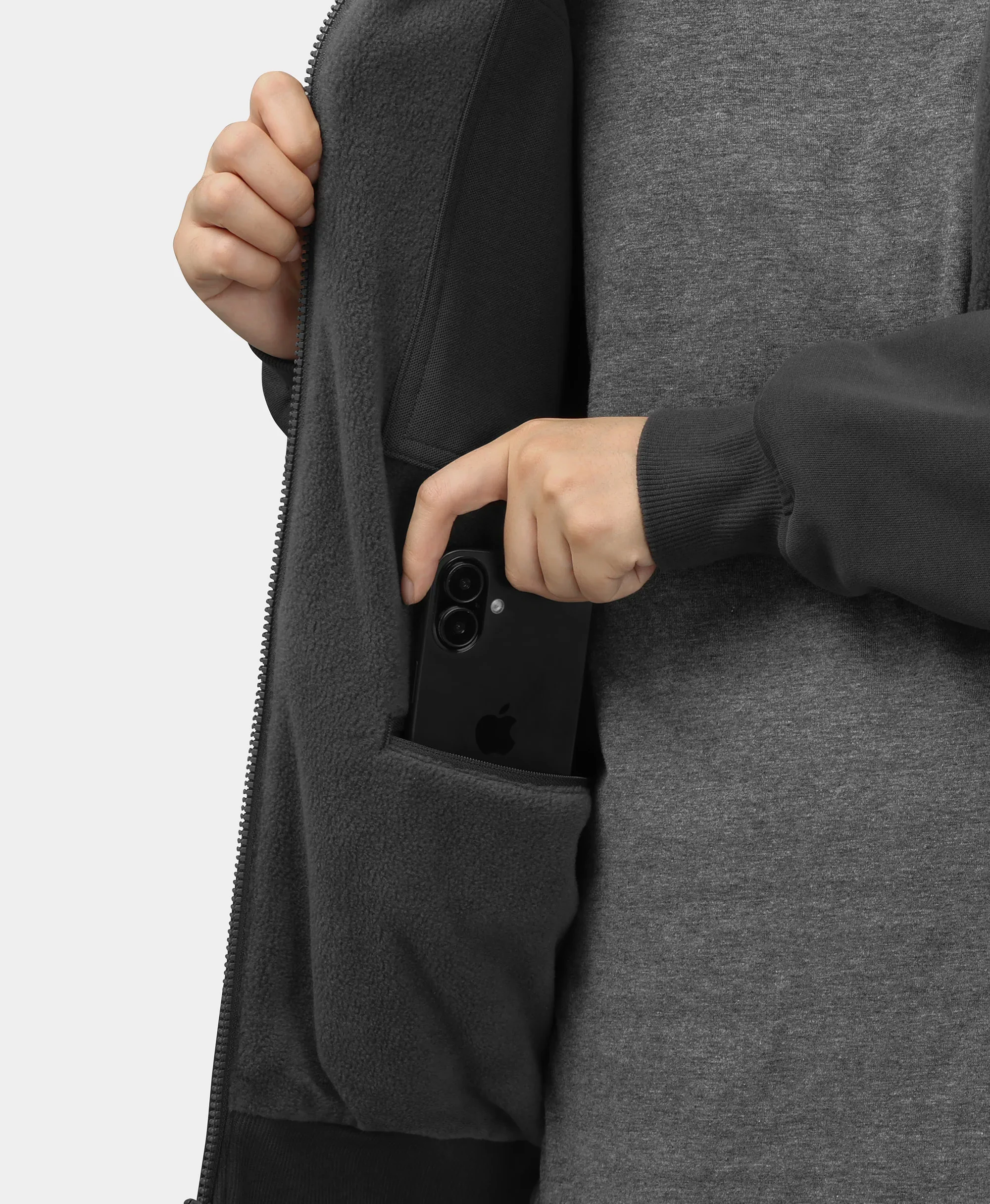Element Unisex 4-Zone Fleece Heated Hoodie - Image 7