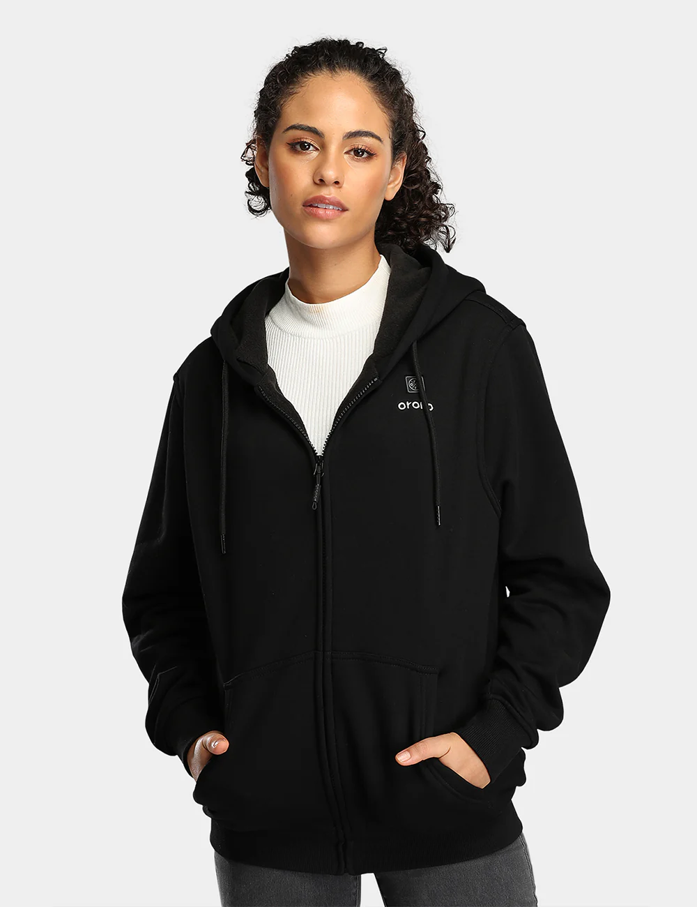 Unisex Heated Fleece Hoodie (Final Sale) - Image 12
