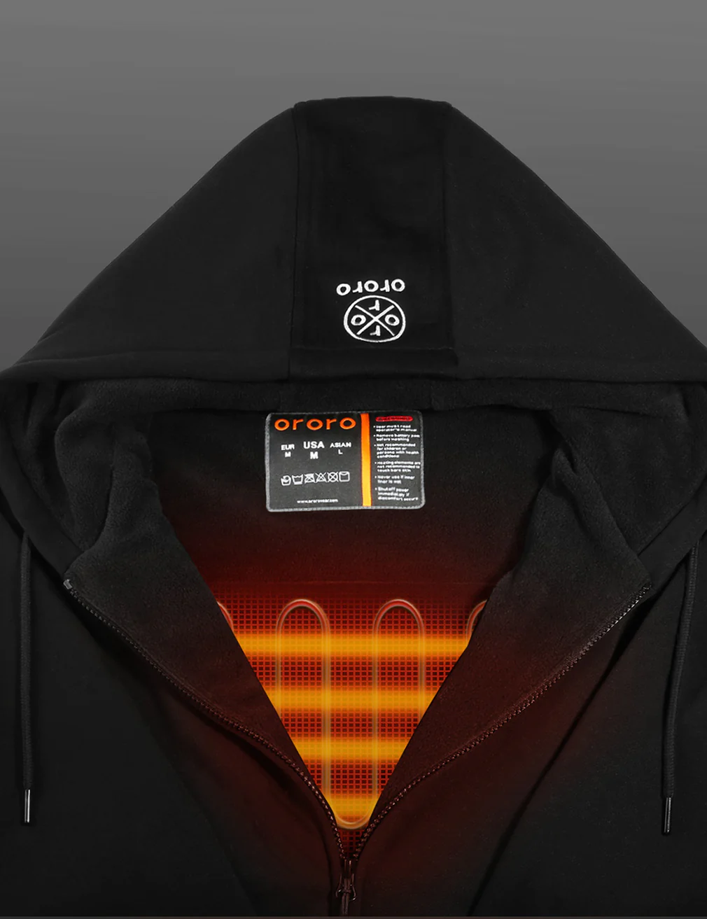 Unisex Heated Fleece Hoodie (Final Sale) - Image 16