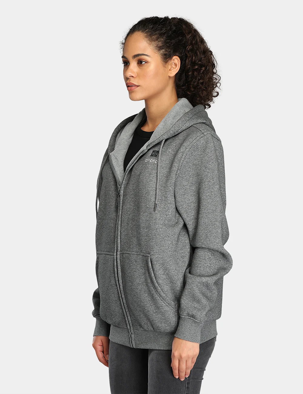 Unisex Heated Fleece Hoodie (Final Sale) - Image 3