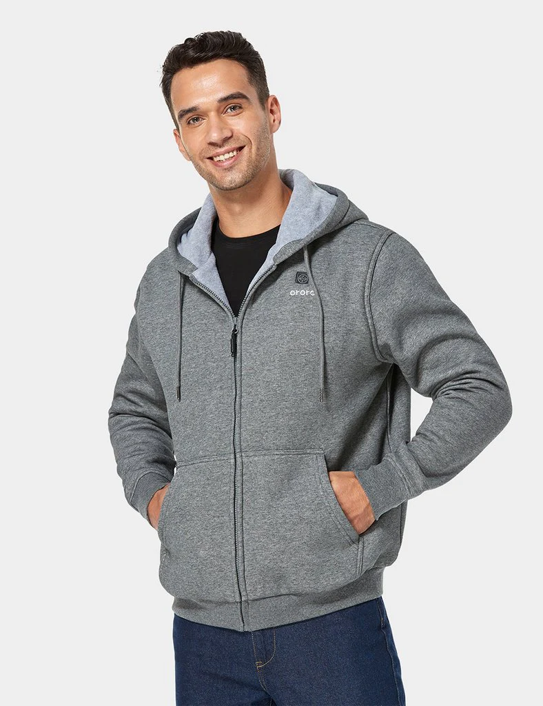 Unisex Heated Fleece Hoodie (Final Sale) - Image 5