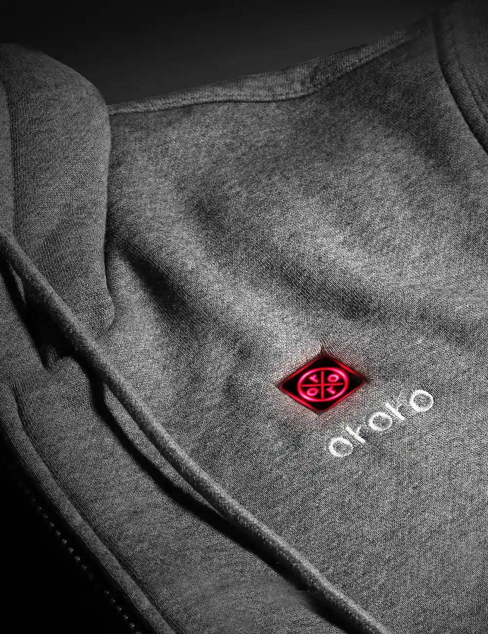 Unisex Heated Fleece Hoodie (Final Sale) - Image 8