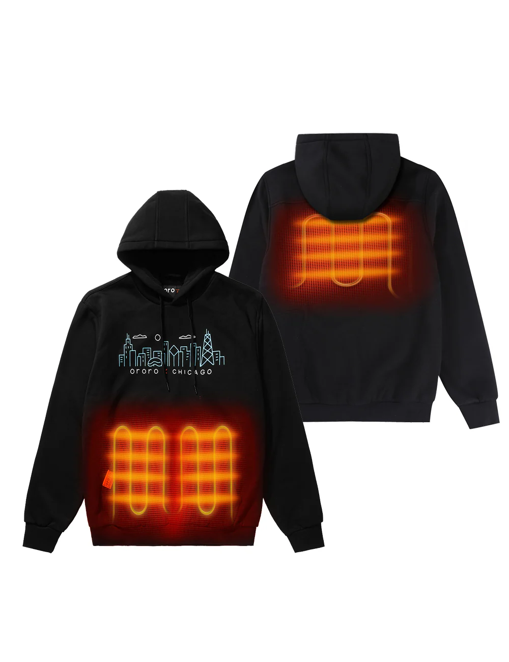 Final Sale - Heated Pullover Hoodie - Chicago Edition (Apparel Only) - Image 9
