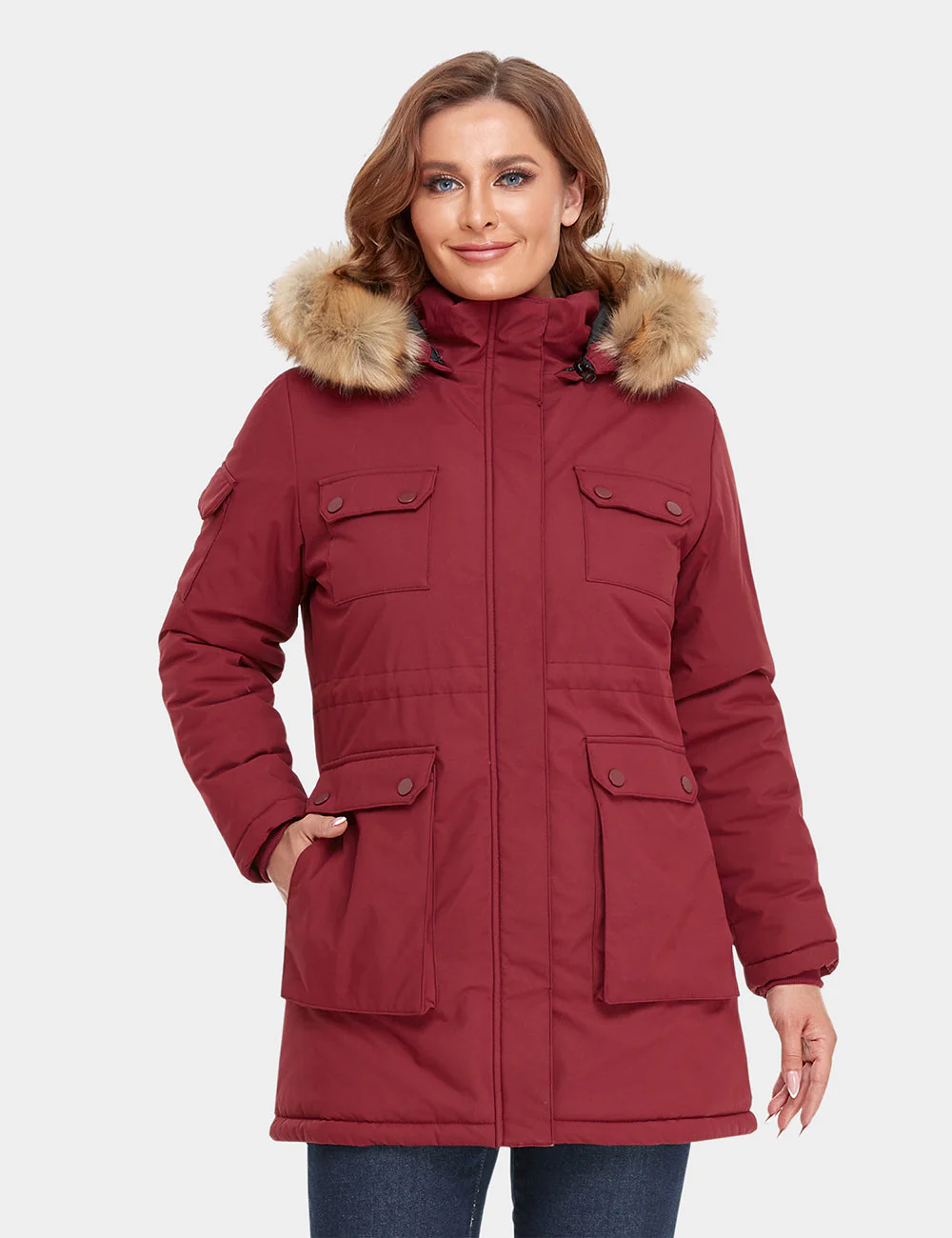Women's Heated Thermolite® Parka (4 Heating Zones) (Final Sale) - Image 32