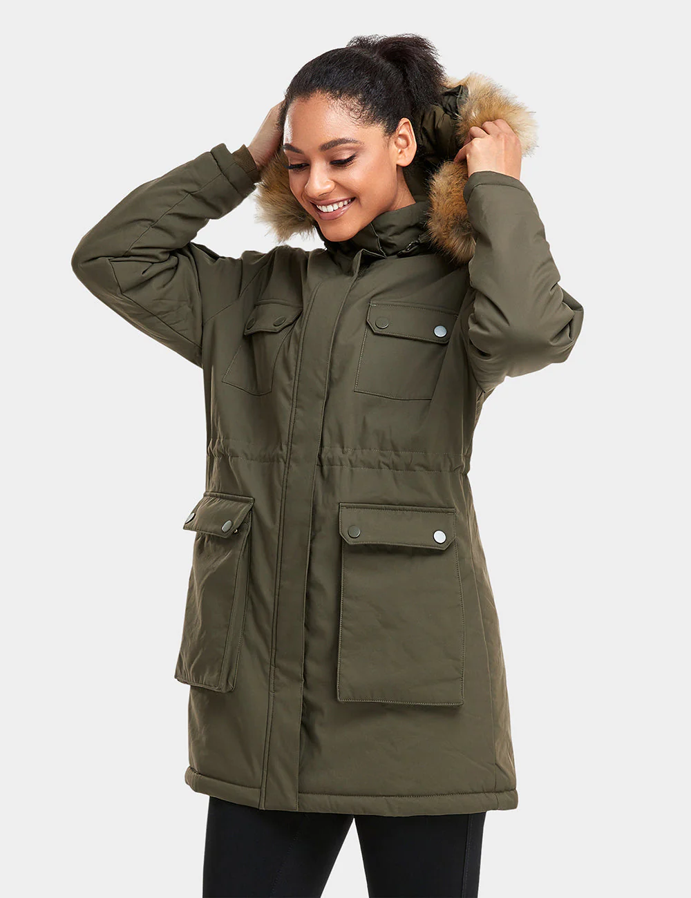 Women's Heated Thermolite® Parka (4 Heating Zones) (Final Sale) - Image 5