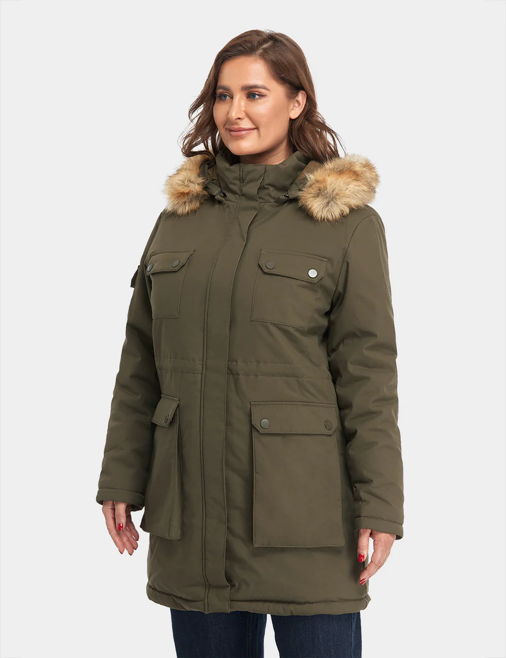 Women's Heated Thermolite® Parka (4 Heating Zones) (Final Sale) - Image 8