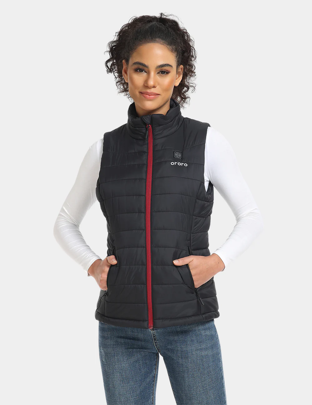 Women's Classic Heated Vest - Black - Image 3