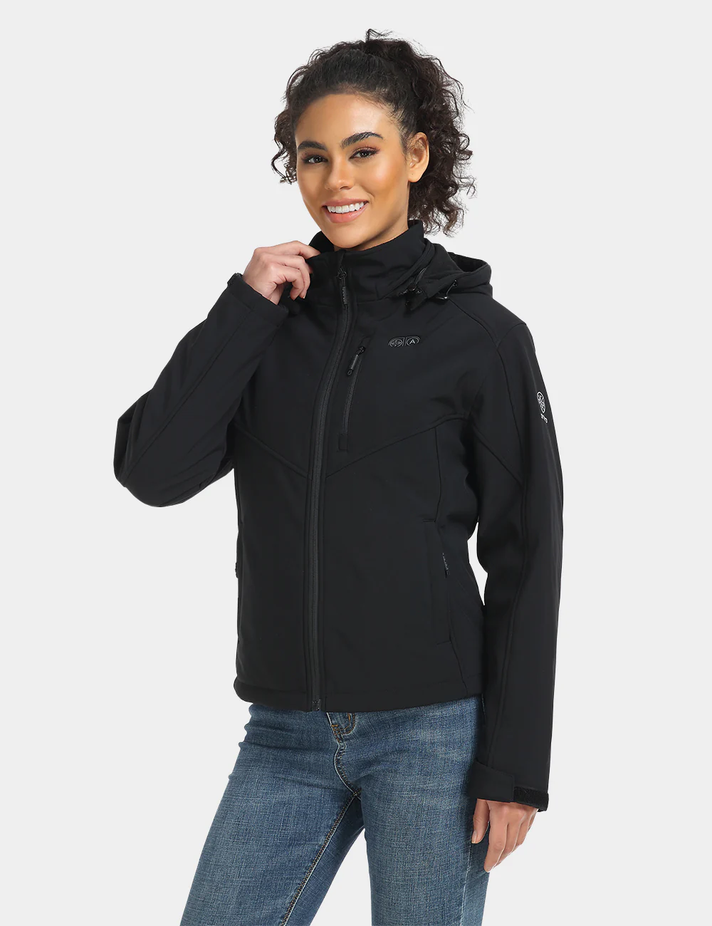 Women's Heated Dual Control Jacket with 5 Heating Zones (Chest Heating) - Image 3