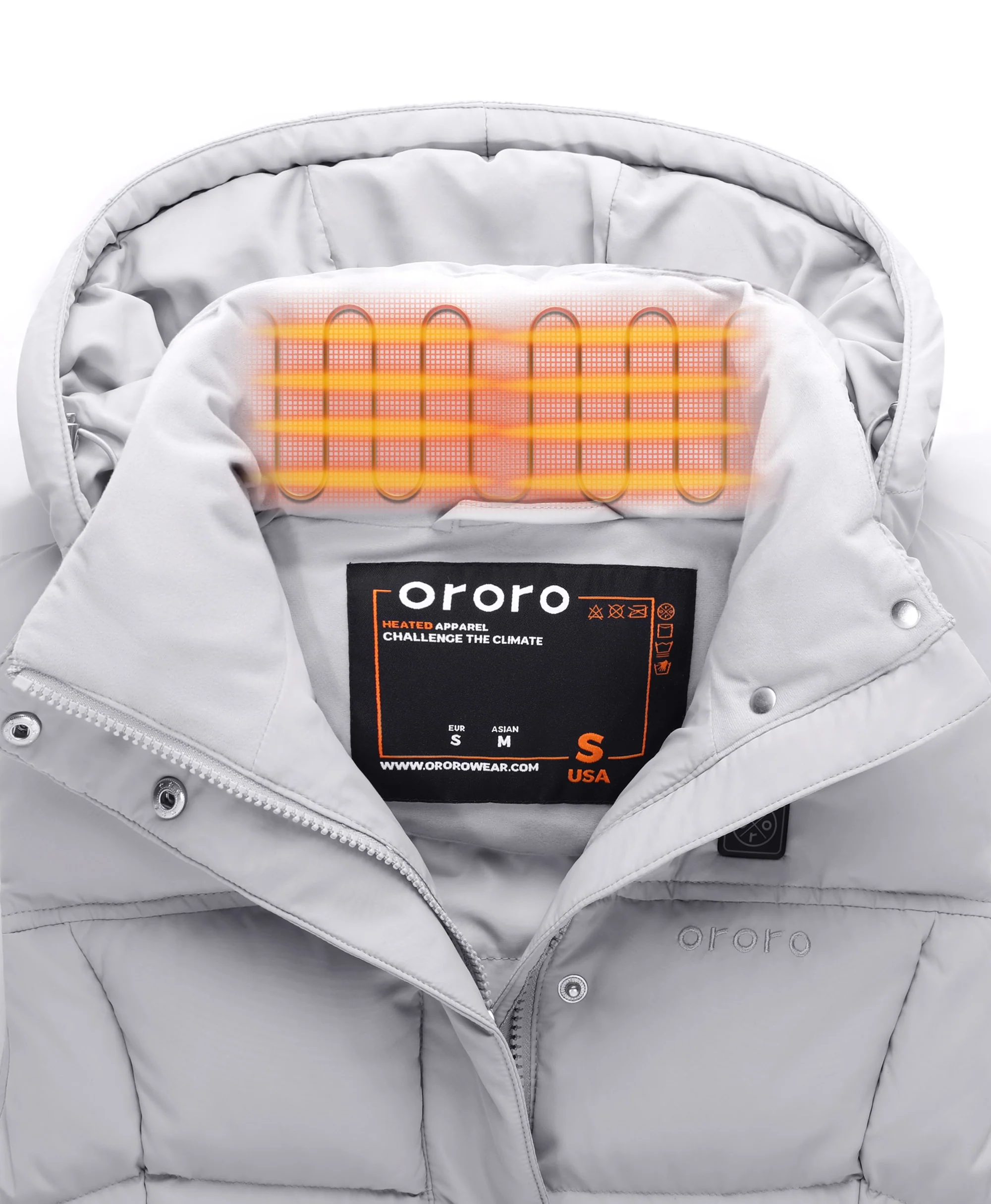 Women's Heated Down Vest (800-Fill) - Image 6