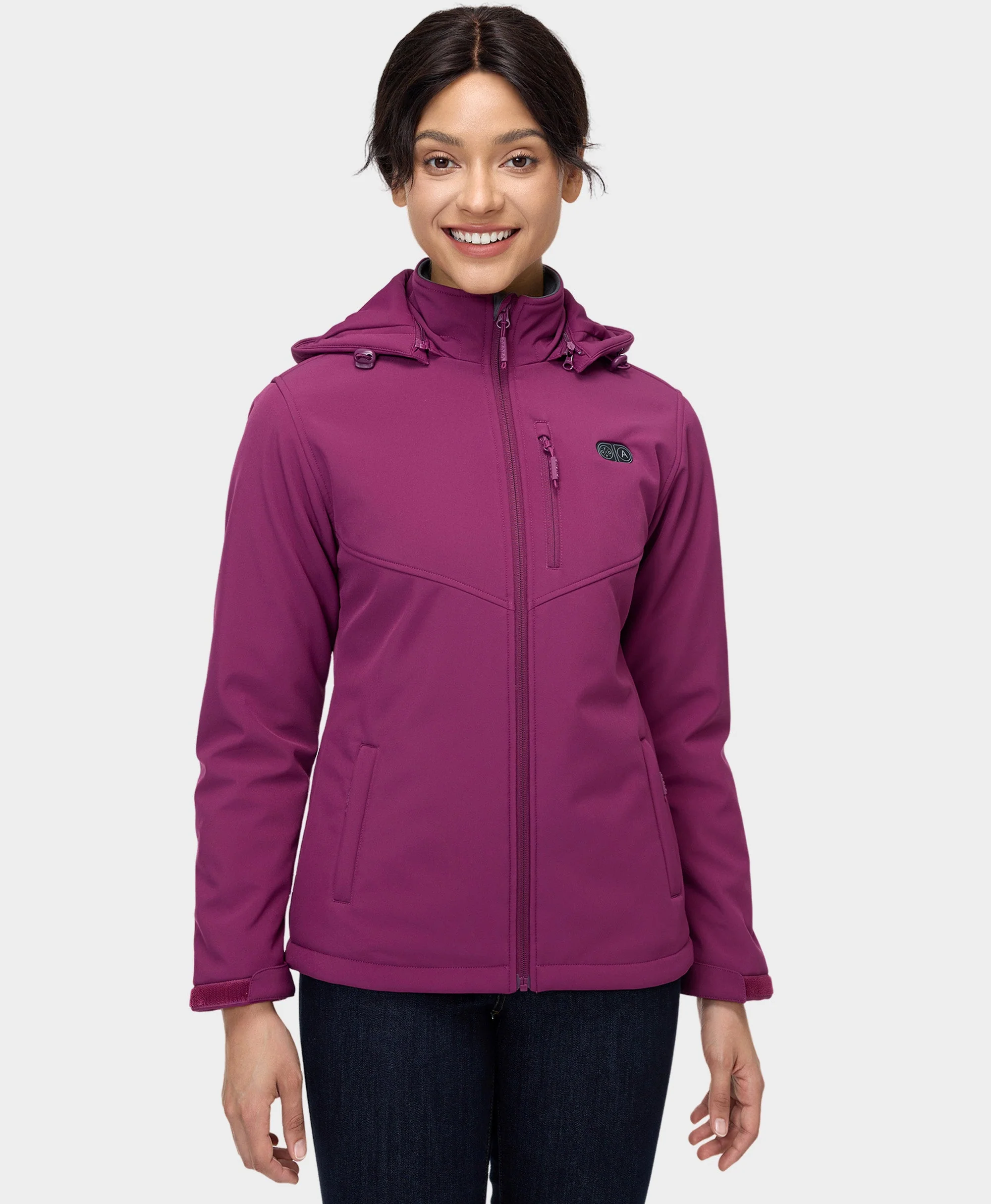 Women's Heated Dual Control Jacket with 5 Heating Zones (Pocket Heating) - Image 17