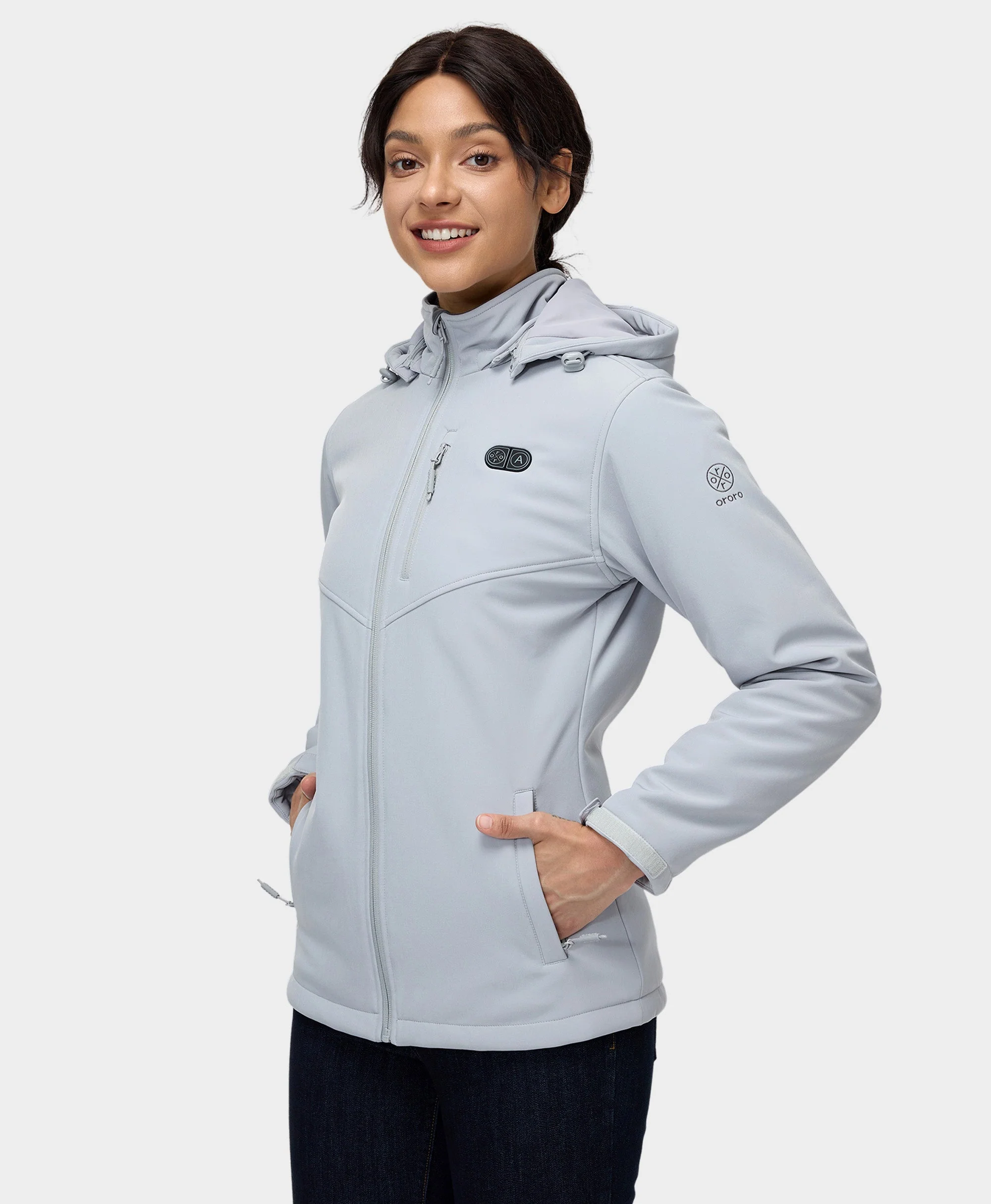 Women's Heated Dual Control Jacket with 5 Heating Zones (Pocket Heating) - Image 3