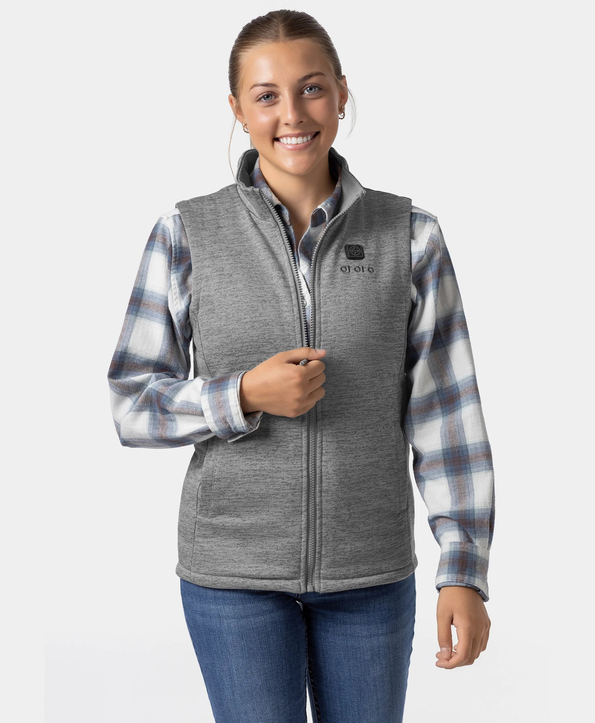 Women's Heated Fleece Vest - Image 13