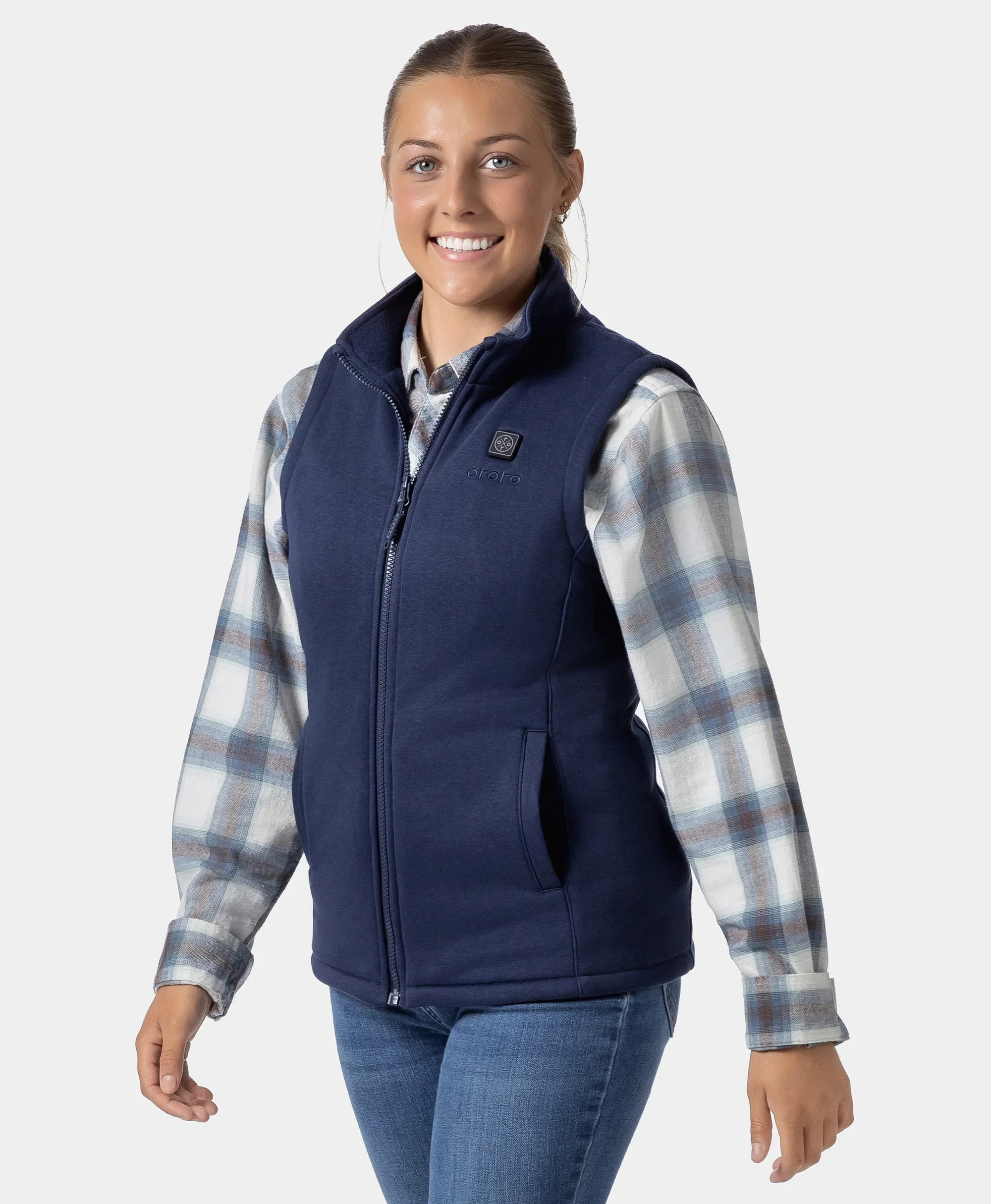 Women's Heated Fleece Vest - Image 19