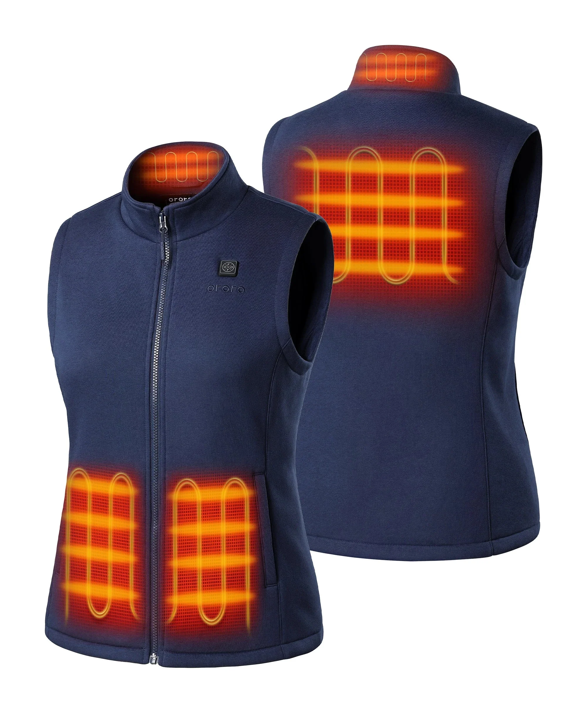 Women's Heated Fleece Vest - Image 20