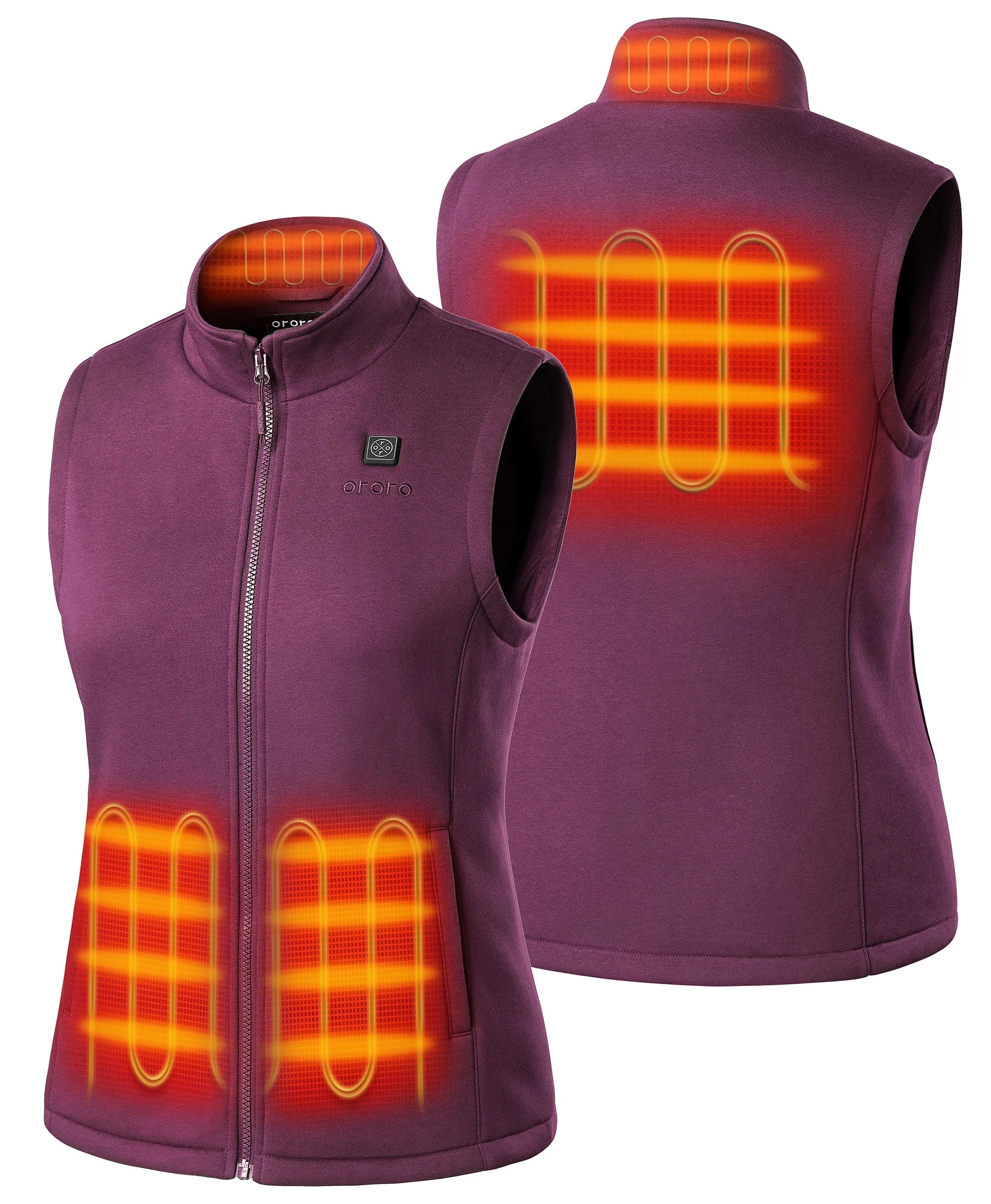 Women's Heated Fleece Vest - Image 29