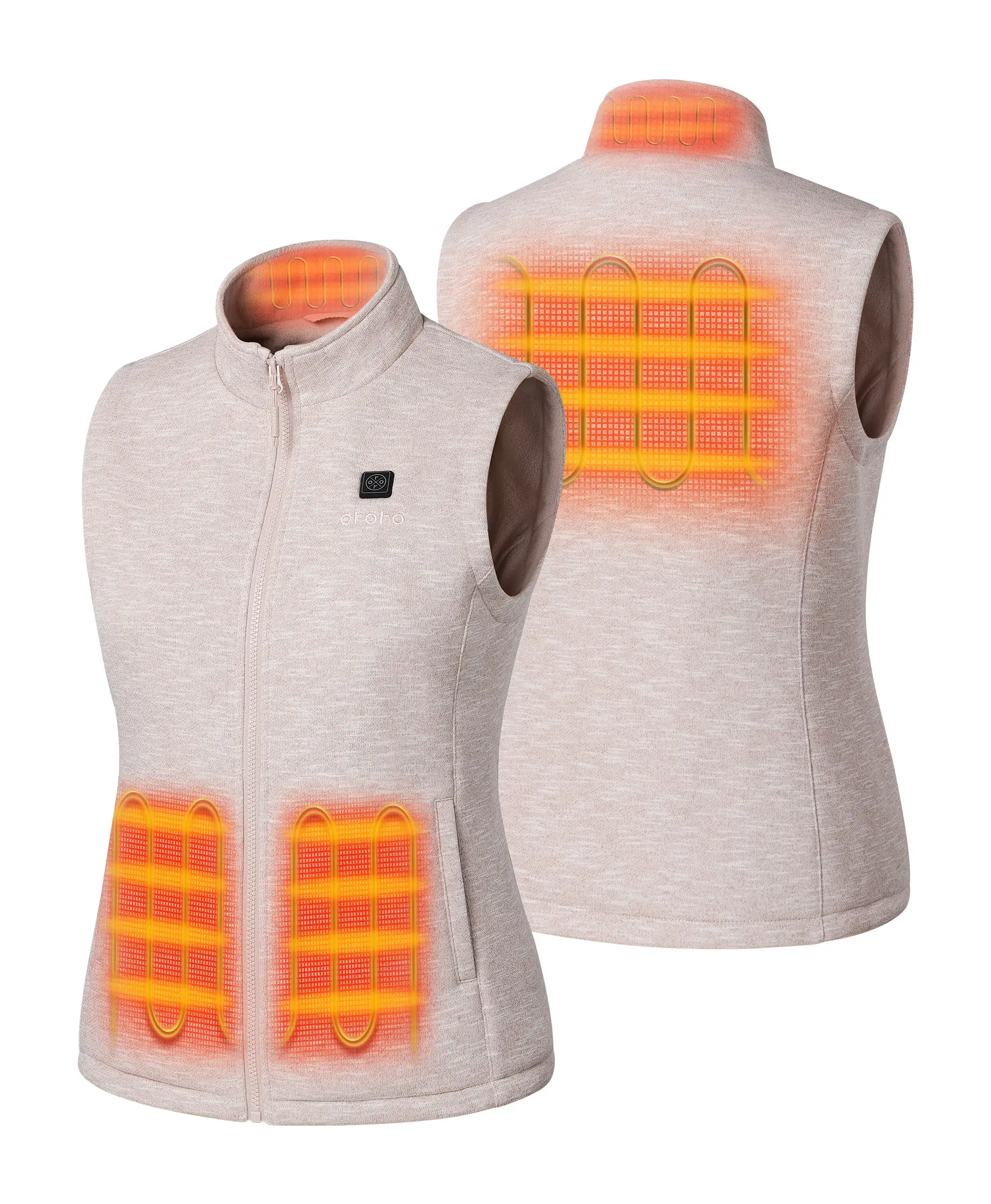 Women's Heated Fleece Vest - Image 37