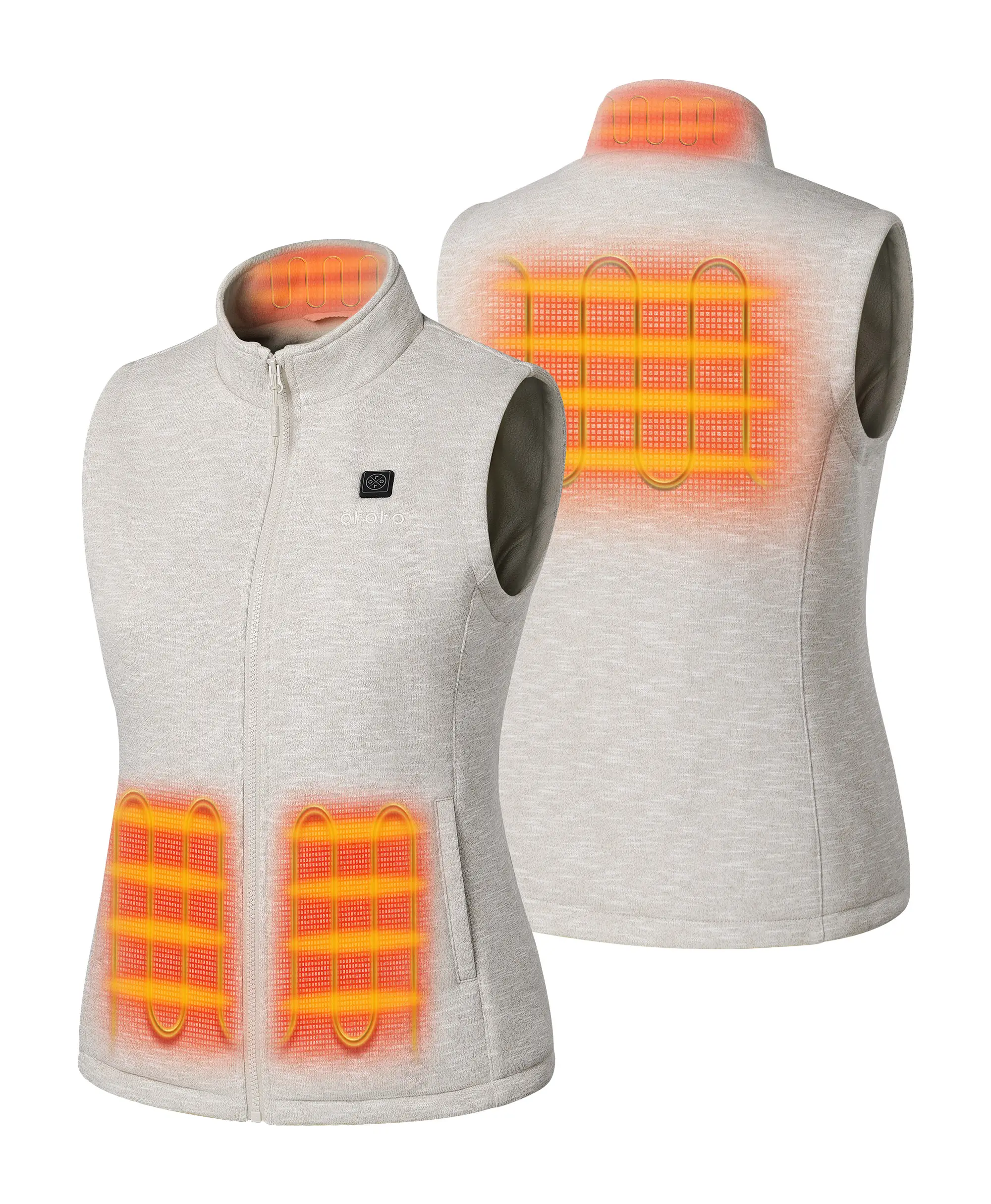 Women's Heated Fleece Vest - Image 44