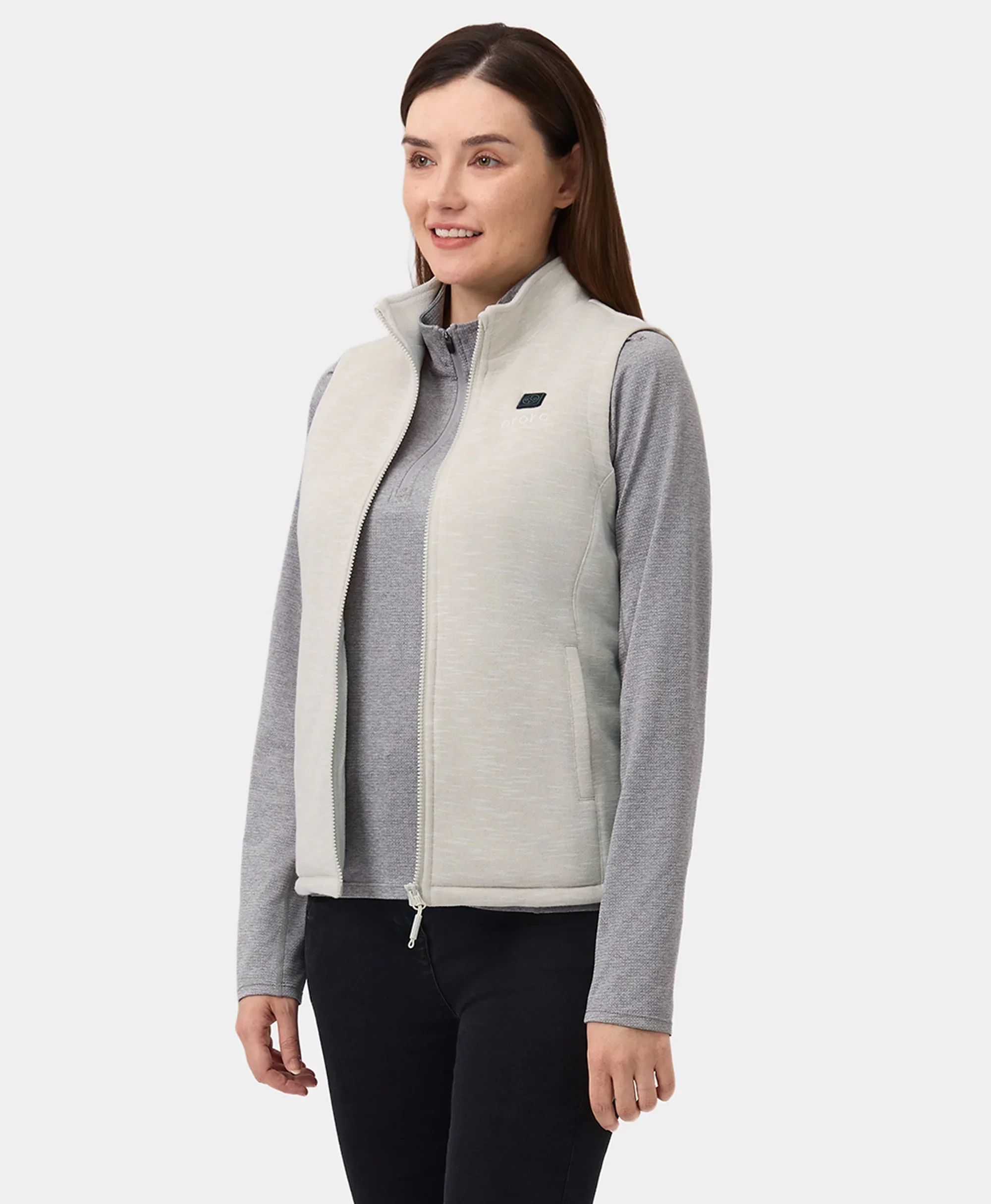 Women's Heated Fleece Vest - Image 45