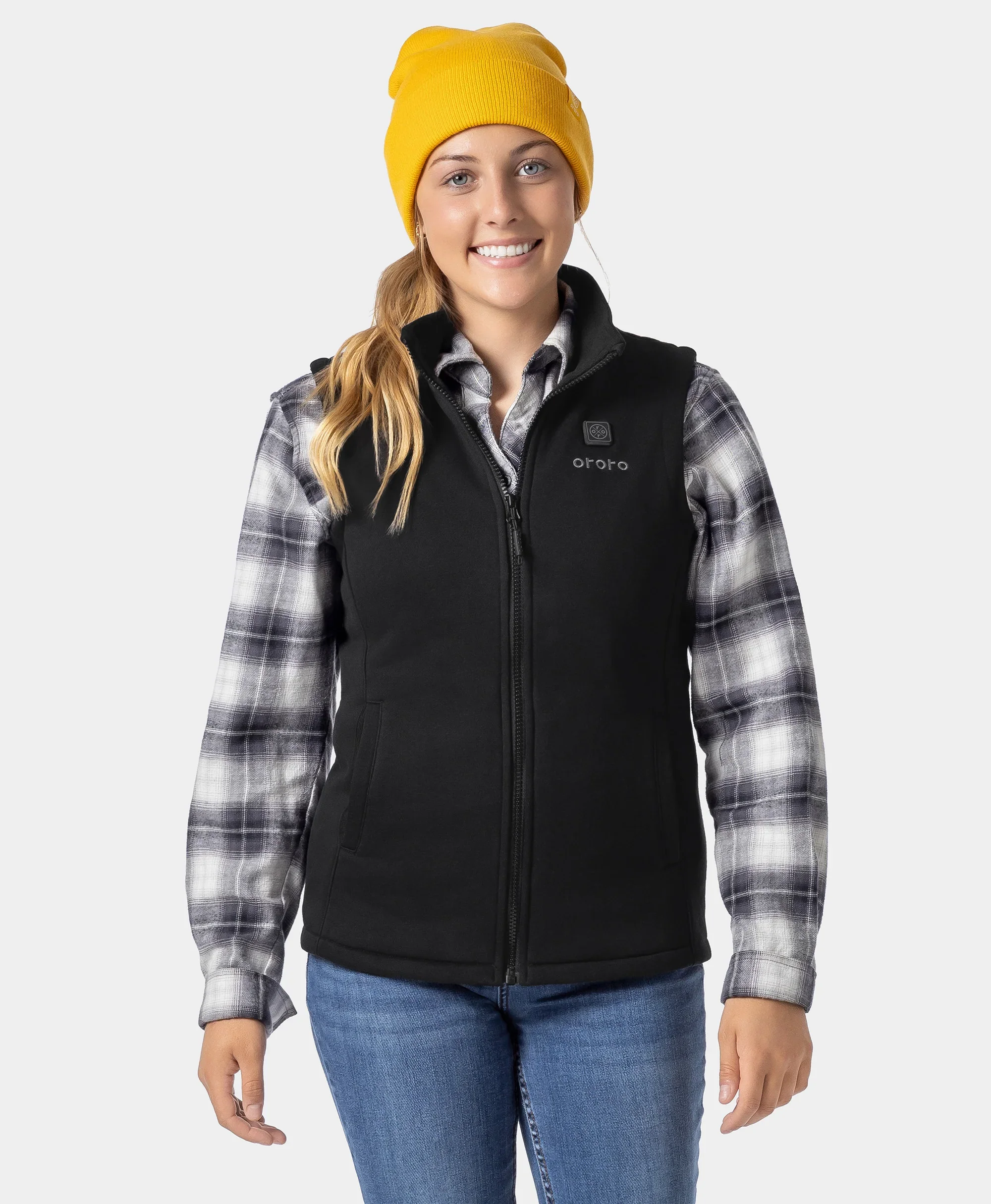 Women's Heated Fleece Vest - Image 4