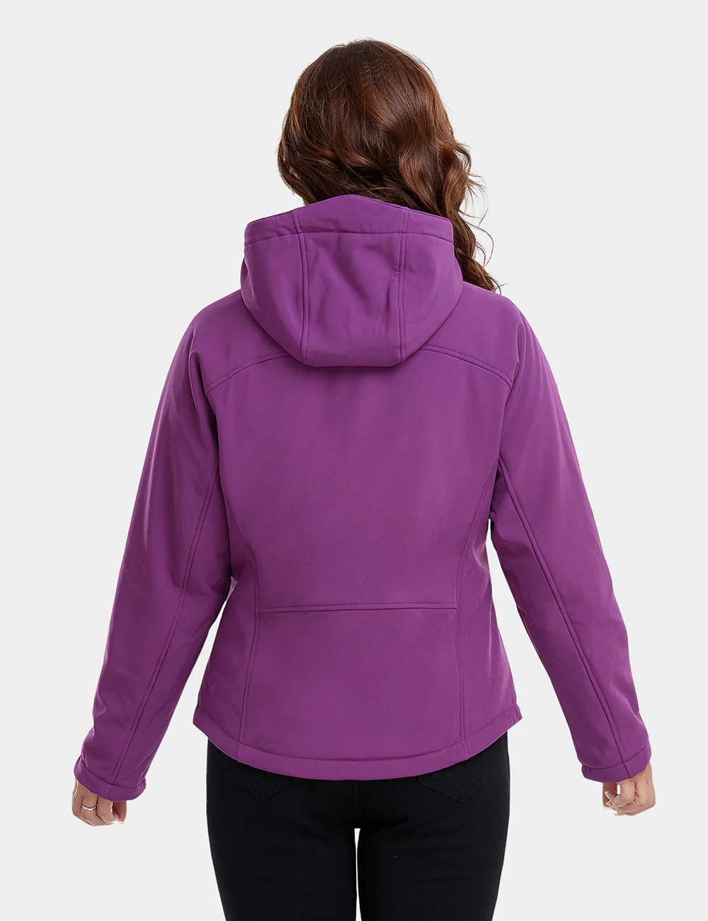 Women's Classic Heated Jacket - Purple (Final Sale) - Image 4